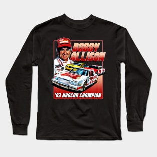 Bobby Allison 83 Champion Long Sleeve T-Shirt